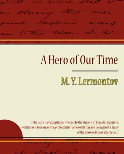 Cover for M. Y. Lermontov · A Hero of Our Time - Lermontov (Paperback Book) (2007)