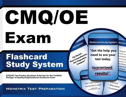 Cover for Cmq/oe Exam Secrets Test Prep Team · Cmq/oe Exam Flashcard Study System: Cmq/oe Test Practice Questions &amp; Review for the Certified Manager of Quality / Organizational Excellence Exam (Cards) (Paperback Bog) (2023)