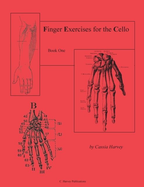 Cover for Cassia Harvey · Finger Exercises for the Cello, Book One (Paperback Book) (2019)