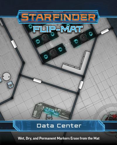 Cover for Damien Mammoliti · Starfinder Flip-Mat: Data Center (Paperback Book) (2024)