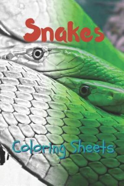 Cover for Julian Smith · Snake Coloring Sheets (Pocketbok) (2019)