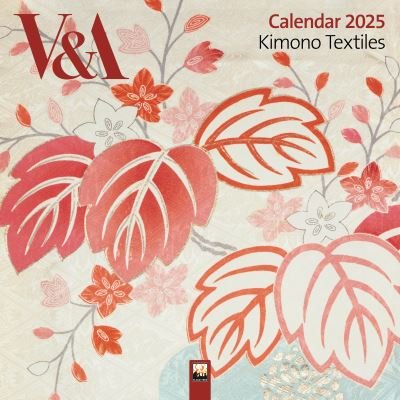 V&A: Kimono Textiles Wall Calendar 2025 (Art Calendar) (Calendar) [New edition] (2024)