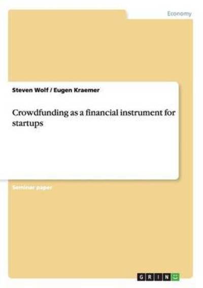 Cover for Wolf · Crowdfunding as a financial instru (Buch) (2015)