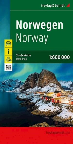 Norway, Automap 1:600.000 - Freytag & Berndt - Bøker - Freytag-Berndt - 9783707921618 - 19. desember 2022