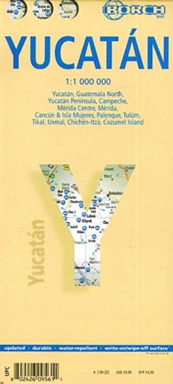 Cover for Collectif · Borch Map YucatÃ¡n (Map) (2008)