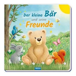 Cover for Trötsch Verlag GmbH &amp; Co.KG · Trötsch Pappenbuch mit Reimen Der kleine Bär und seine Freunde (Buch) (2024)