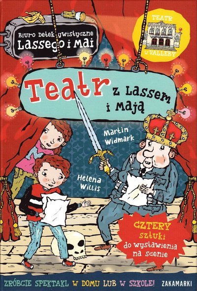 Cover for Martin Widmark · LasseMajas Detektivbyrå: LasseMajas teaterbok (Polska) (Innbunden bok) (2018)
