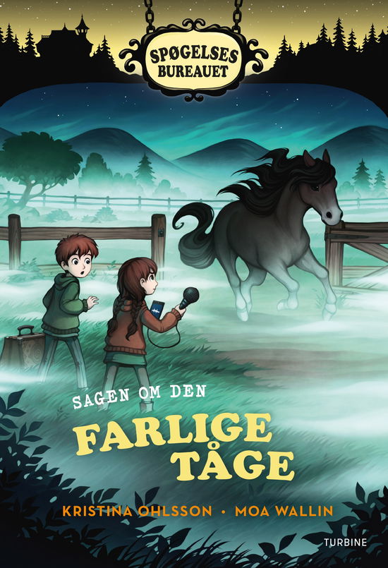 Cover for Kristina Ohlsson · Øvrig letlæsning: Spøgelsesbureauet. Sagen om den farlige tåge (Hardcover Book) [1. wydanie] (2025)