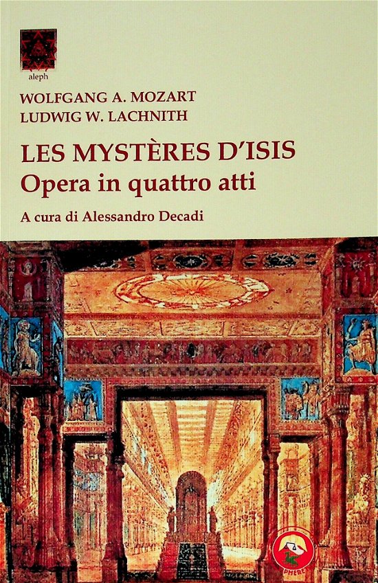 Cover for Wolfgang Amadeus Mozart · Les Mysteres D'isis. Opera In 4 Atti (Bok)