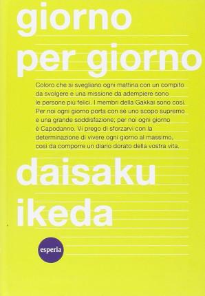 Cover for Daisaku Ikeda · Giorno Per Giorno (Book)