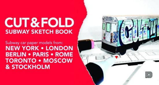 Cover for Martin Ander · Cut &amp; fold subway sketchbook : subway car paper models from New York, London, Berlin, Paris, Rome, Toronto, Moscow, Stockholm (Book) (2013)