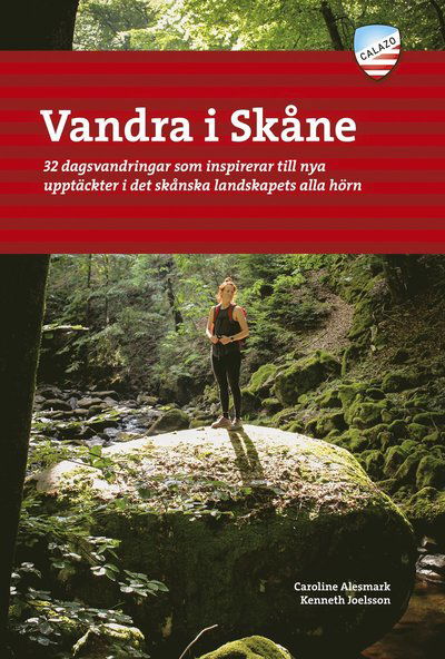 Cover for Kenneth Joelsson Caroline Alesmark · Vandra i Skåne (Paperback Book) (2021)