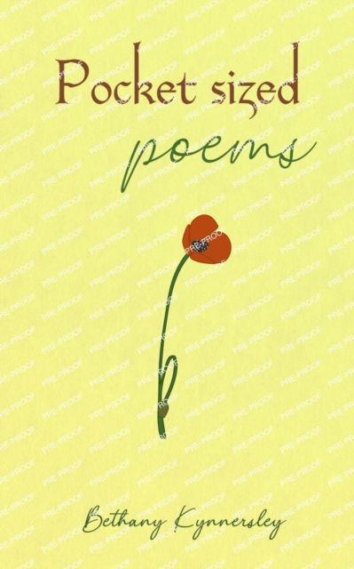 Cover for Bethany Kynnersley · Pocket sized Poems (Paperback Book) (2023)