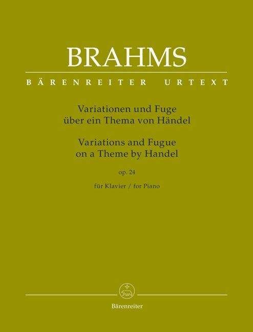 Cover for Brahms · Variationen und Fuge über ein Th (Bog)
