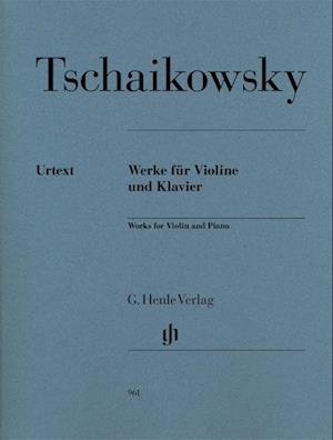 Cover for Peter Iljitsch Tschaikowsky · Works for Violin and Piano (Paperback Book) (2022)