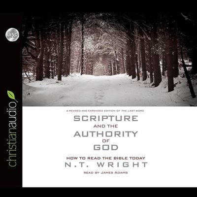 Cover for N T Wright · Scripture and the Authority of God (CD) (2011)