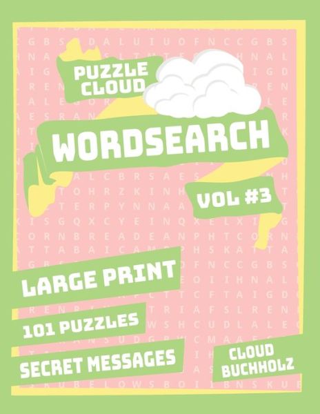 Cover for Sue Watson · Puzzle Cloud Word Search Vol 3 (Large Print) (Paperback Book) (2020)