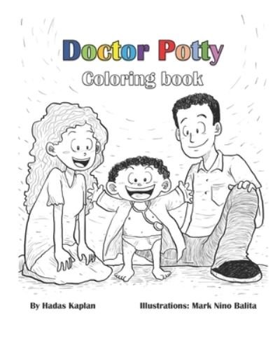 Cover for Hadas Kaplan · Doctor Potty Coloring Book (Paperback Bog) (2020)