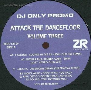 Cover for V.a. · Attack the Dancefloor Volume Three (12&quot;) (2012)