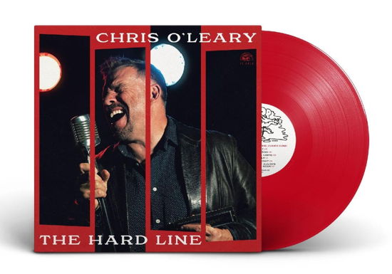 Cover for Chris Oleary · The Hard Line (Translucent Red Vinyl) (LP) [Coloured edition] (2024)