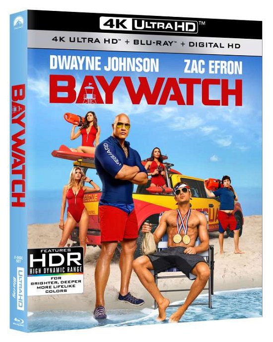 Cover for Baywatch (4K UHD Blu-ray) (2017)