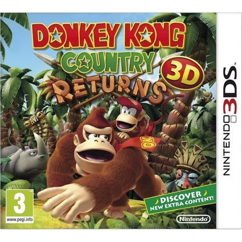 Cover for Nintendo · Donkey Kong Country Returns 3D (3DS) (2013)
