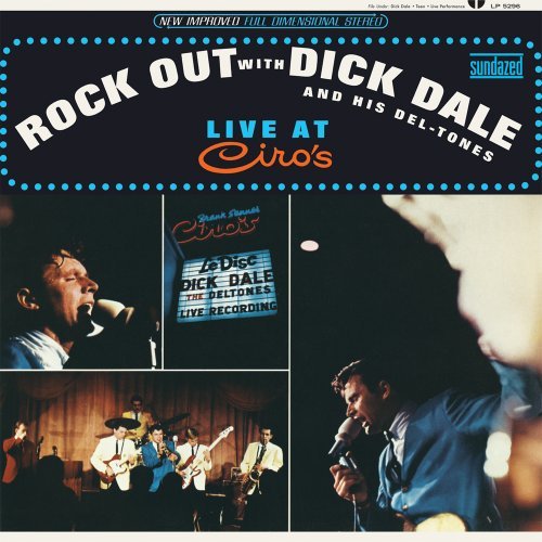 Cover for Dale, Dick and His Del-Tones · Rock Out with Dick Dale and His Del-Tones (Live at Ciro's) (LP) (1990)