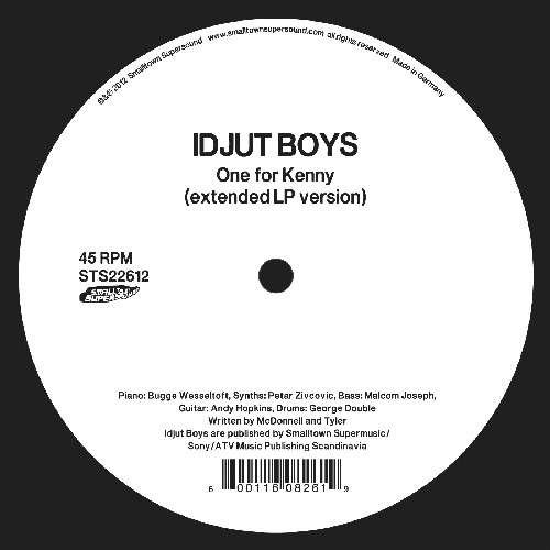 Cover for Idjut Boys · One for Kenny (LP) [Limited edition] (2015)