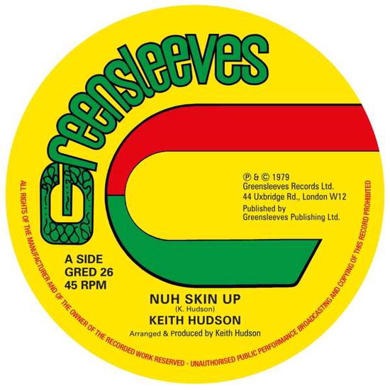 Nuh Skin Up - Keith Hudson - Musiikki - VP GREENSLEEVES - 0601811102619 - perjantai 14. elokuuta 2020