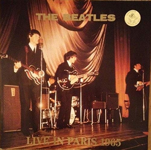 Cover for The Beatles · Live In Paris. Palis Des Sports. June 20Th. 1965 Europe 1 Broadcast (LP) (2020)