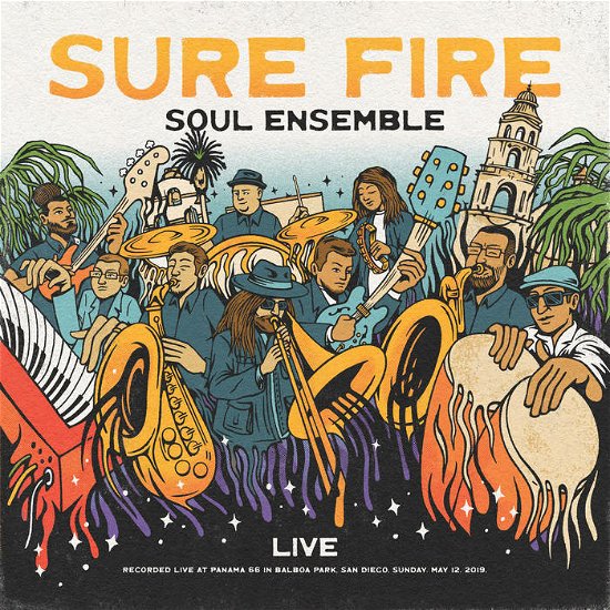 Cover for Sure Fire Soul Ensemble the · Live at Panama 66 (LP) (2023)