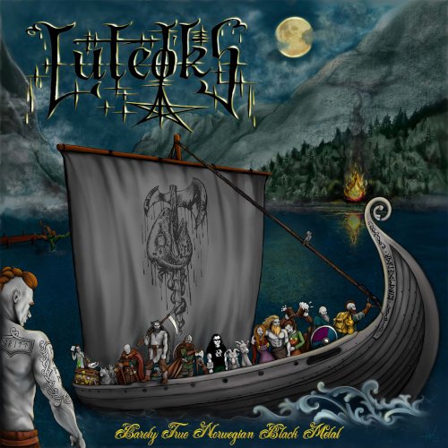Cover for Luteøks · Barely True Norwegian Black Metal (CD) (2023)