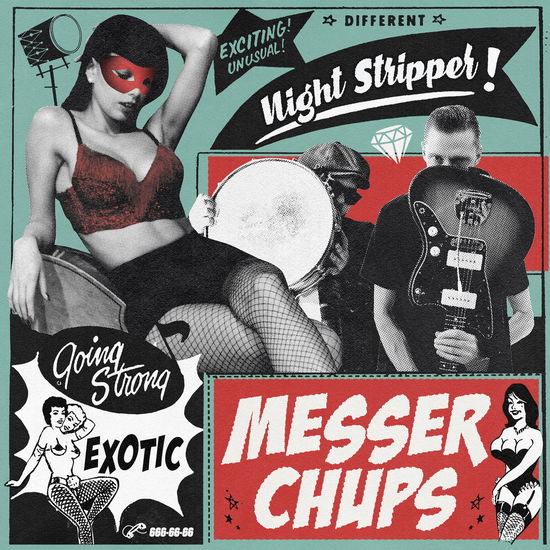 Cover for Messer Chups · Night Stripper (white) (LP) (2023)