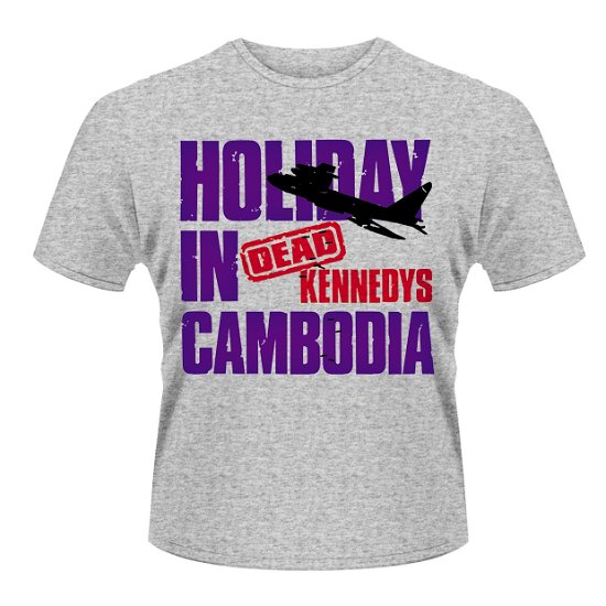 Cover for Dead Kennedys · Holiday in Cambodia 2 (T-shirt) [size S] [Grey edition] (2014)