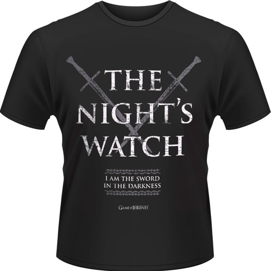 Night Watch - T-shirt =game of Thrones= - Merchandise - PHDM - 0803341452619 - October 6, 2014