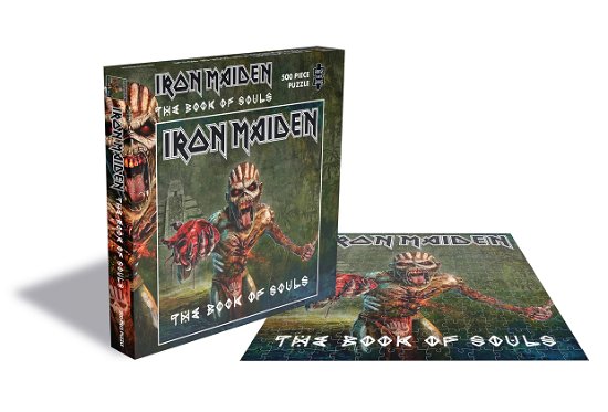 Iron Maiden The Book Of Souls (500 Piece Jigsaw Puzzle) - Iron Maiden - Brætspil - ZEE COMPANY - 0803341522619 - April 16, 2021