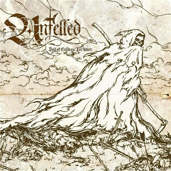 Cover for Unfelled · Pall of Endless Perdition (Gold Vinyl) (LP) [Limited edition] (2023)