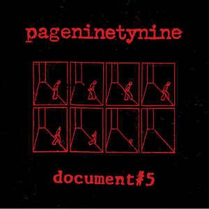 Cover for Pageninetynine · Document #5 (LP) (2017)