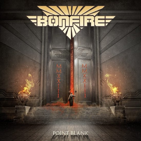 Cover for Bonfire · Point Blank Mmxxiii (Clear / Green Vinyl) (LP) (2023)