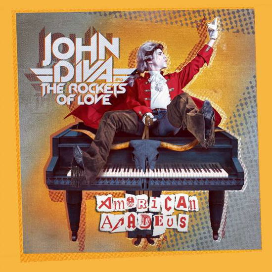 Cover for John Diva &amp; the Rockets of Love · American Amadeus (LP) (2021)