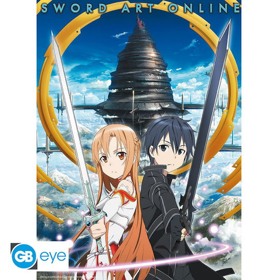 Cover for Kleines Poster · SWORD ART ONLINE - Poster Asuna &amp; Kirito Aincrad ( (Toys) (2019)