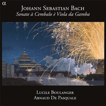 Cover for Bach,j.s. / Boulanger / De Pasquale · Sonata for Harpsichord &amp; Viola Da Gamba (CD) [Digipak] (2012)