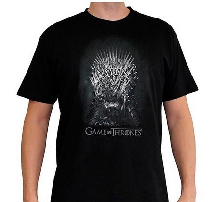 GAME OF THRONES - T-Shirt Iron throne Men - Game of Thrones - Fanituote - ABYstyle - 3760116330619 - torstai 7. helmikuuta 2019