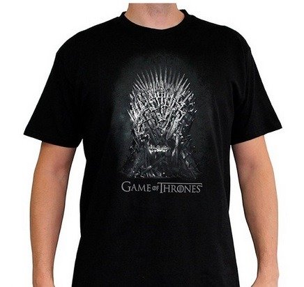 Cover for Game of Thrones · GAME OF THRONES - T-Shirt Iron throne Men (MERCH) [size M] (2019)