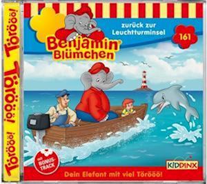 Cover for Benjamin Blümchen · Folge 161:zurück Zur Leuchtturminsel (CD) (2024)