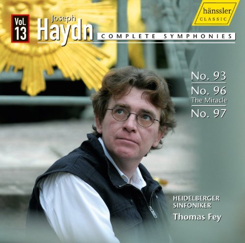 Cover for Haydn / Heidelberger Sinfoniker / Fey · Complete Symphonies 13: Symphonies 93 96 &amp; 97 (CD) (2010)