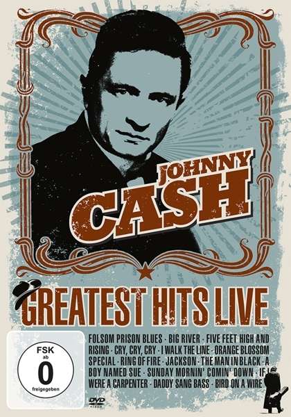 Greatest Hits Live - Cash,johnny / Haggard,merle - Film - LASER PARADISE - 4043962213619 - 29. april 2016