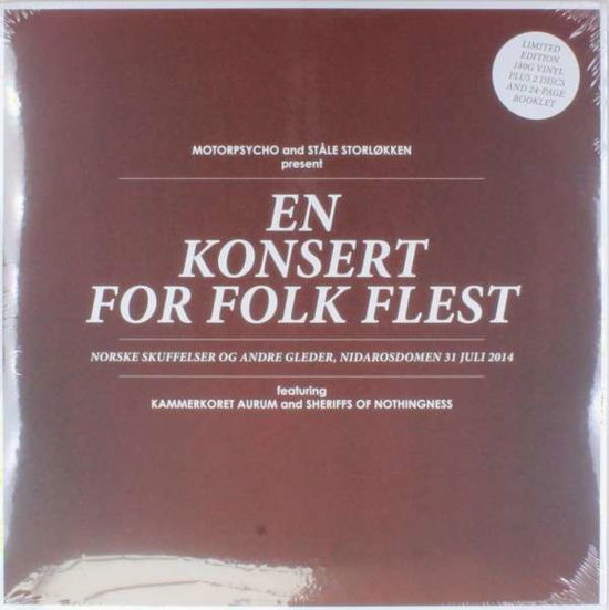 En Konsert For Folk Flest - Motorpsycho - Musikk - STICKMAN - 4046661391619 - 16. april 2015