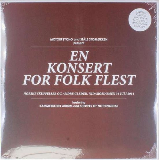 Cover for Motorpsycho · En Konsert For Folk Flest (LP) [Limited edition] (2015)