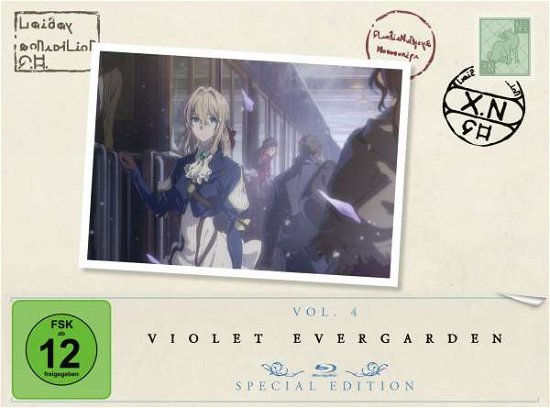 Cover for Violet Evergarden-st.1 Vol.4 BD (Limited Speci (Blu-ray) [Special edition] (2018)